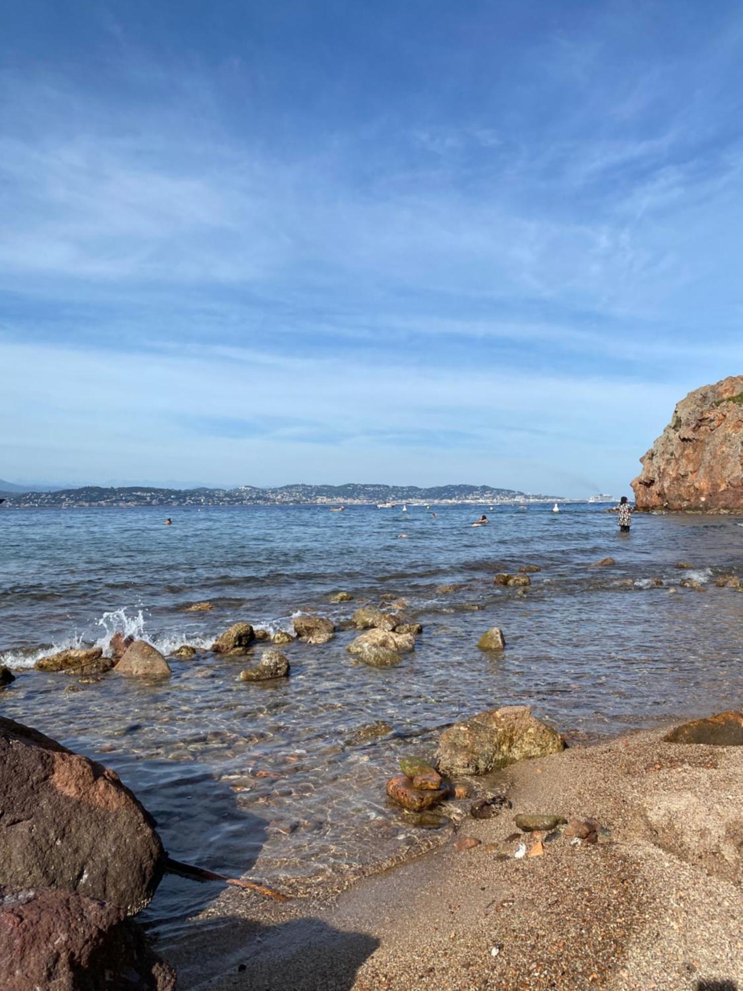 Bord De Mer, Terrasse, Tout A Pieds Cannes Extérieur photo
